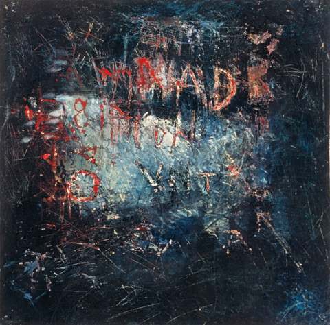 Fragment Red 8, 1990